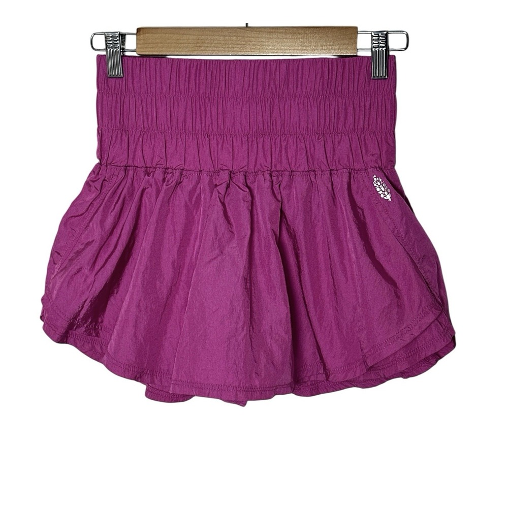 Free People Movement Skort Short Women's Small Lightweight Elastic Waistband